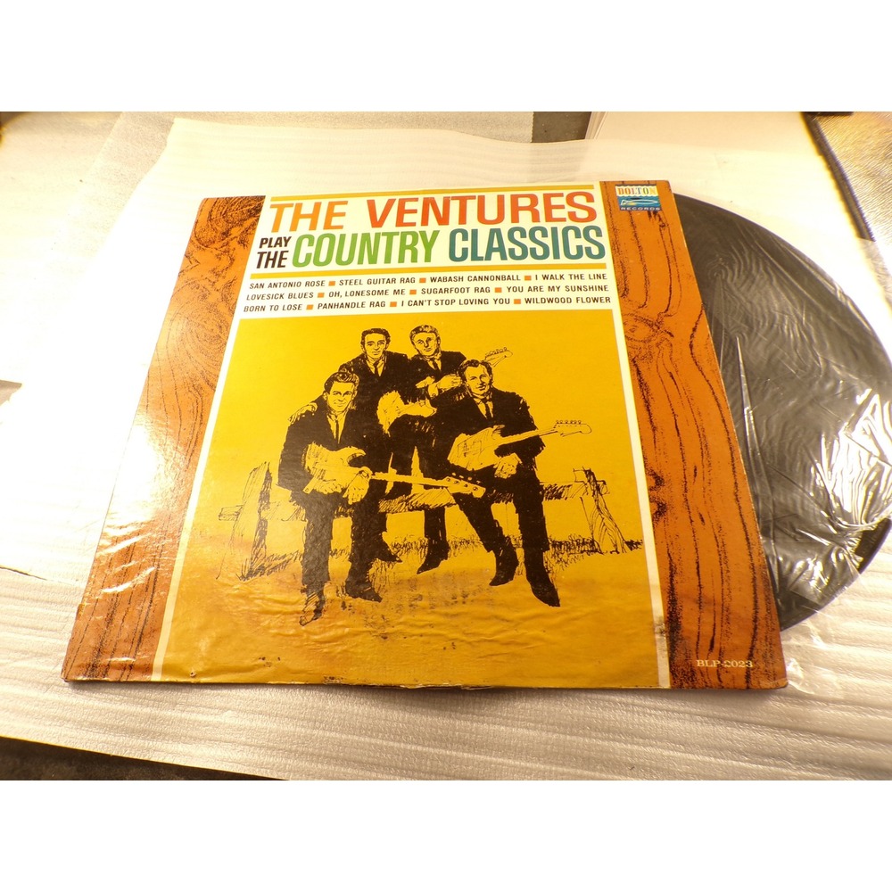 The Ventures Play The Country Classics Vinyl LP Dolton BLP-2023 Mono 1963